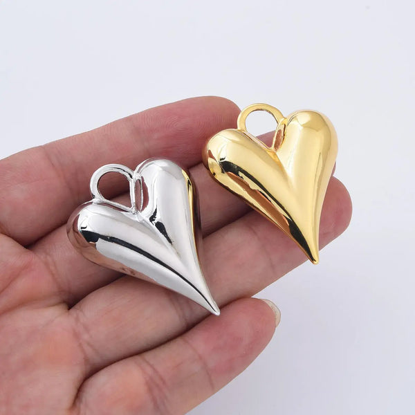 Load image into Gallery viewer, Chunky Heart Charm