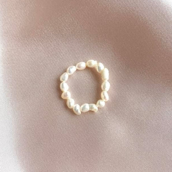 Load image into Gallery viewer, Full Pearl Ring