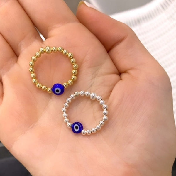 Load image into Gallery viewer, Evil Eye Ring