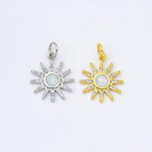 Opal Sun Charm