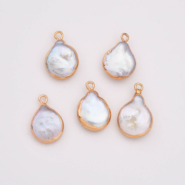 Load image into Gallery viewer, Pearl Drop Charm
