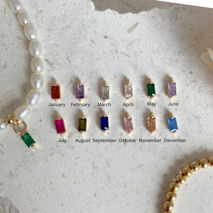 Birthstone Charms