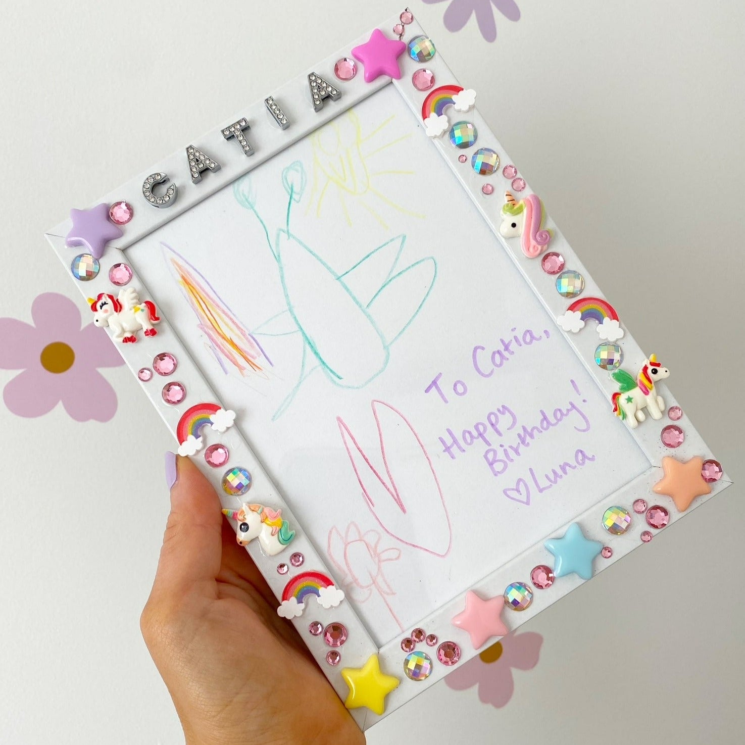 Unicorn & Rainbows Frame