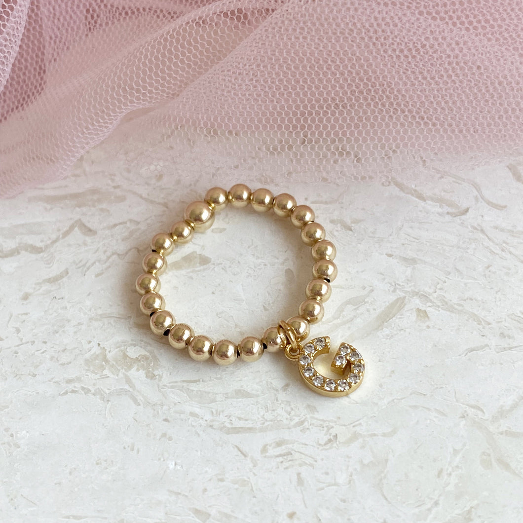 Initial Charm Ring
