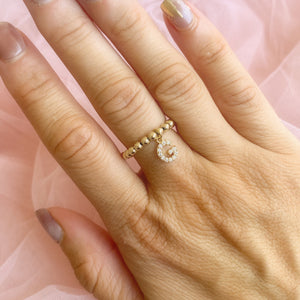 Initial Charm Ring