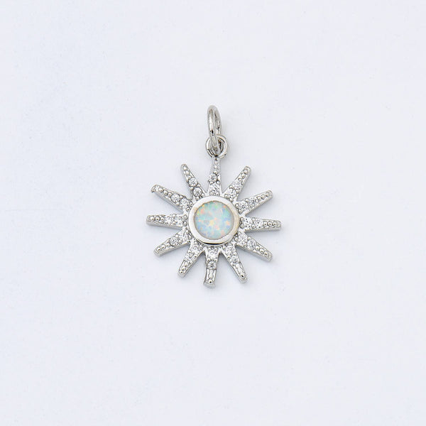 Load image into Gallery viewer, Opal Sun Charm
